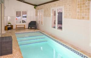 Awesome home in Fleury with WiFi, Indoor swimming pool and Outdoor swimming pool