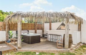 Awesome home in Fleury with WiFi, Indoor swimming pool and Outdoor swimming pool