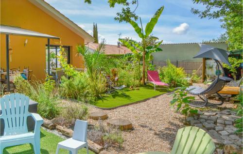 Awesome home in Hourtin with WiFi and 3 Bedrooms