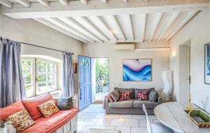 Awesome home in La Gaude with 1 Bedrooms, WiFi and Outdoor swimming pool