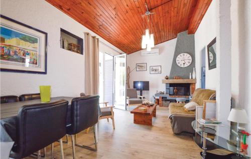 Awesome home in Lucciana with 3 Bedrooms and WiFi
