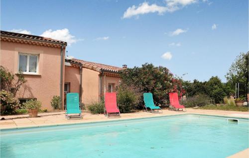 Awesome home in Marsannes with Outdoor swimming pool, WiFi and 3 Bedrooms