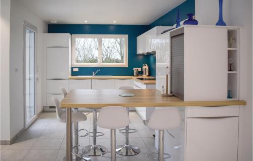Awesome home in Matignon with 3 Bedrooms and WiFi