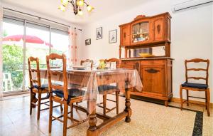 Awesome home in Meynes with 2 Bedrooms and WiFi