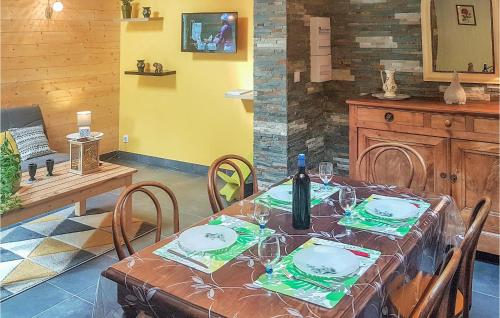 Awesome home in Mont-Dol with 1 Bedrooms and WiFi