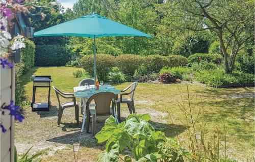 Awesome home in Mont-Dol with 1 Bedrooms and WiFi