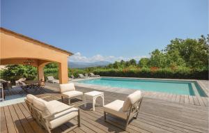 Awesome home in Montauroux with WiFi, Private swimming pool and Outdoor swimming pool