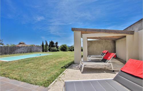 Awesome home in Montlimar with Outdoor swimming pool, WiFi and Private swimming pool
