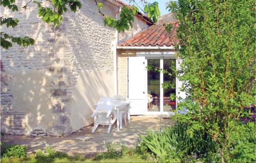 Awesome home in Paizay Naudouin with 1 Bedrooms and WiFi