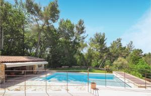 Awesome home in Roquefort les Pins with 4 Bedrooms, WiFi and Private swimming pool