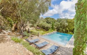Awesome home in Sartene with 3 Bedrooms, WiFi and Outdoor swimming pool