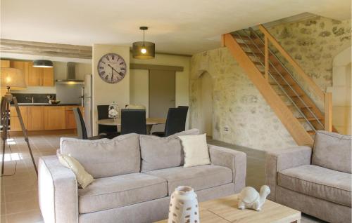 Awesome home in St Restitut with 2 Bedrooms, Private swimming pool and Outdoor swimming pool