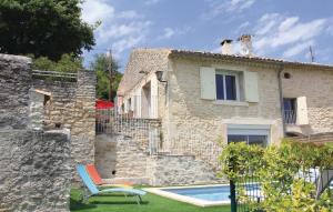 Awesome home in St Restitut with 2 Bedrooms, Private swimming pool and Outdoor swimming pool