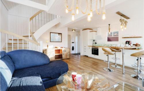 Awesome home in Zerpenschleuse with 2 Bedrooms, WiFi and Sauna