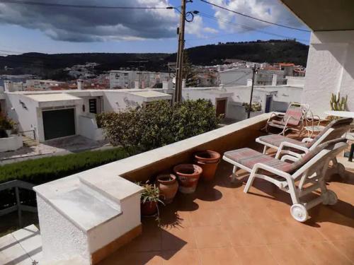 Balcony to the sea house