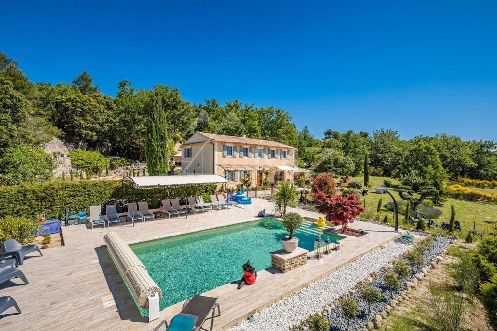 Bastide Roquejeanne - Piscine Privée 580 chemin de roque Jeanne, 84220 Murs