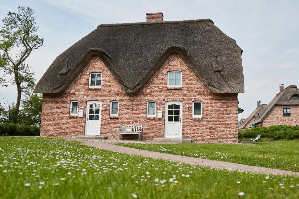 Maison de vacances Beach House Reetdachhaus Beach House 2 Hochdorfer Weg 34 / 34a 25886 Tating