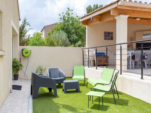 Beautiful holiday home in Roquebrun with swimming pool