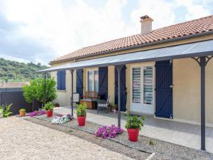 Beautiful holiday home in Roquebrun with swimming pool