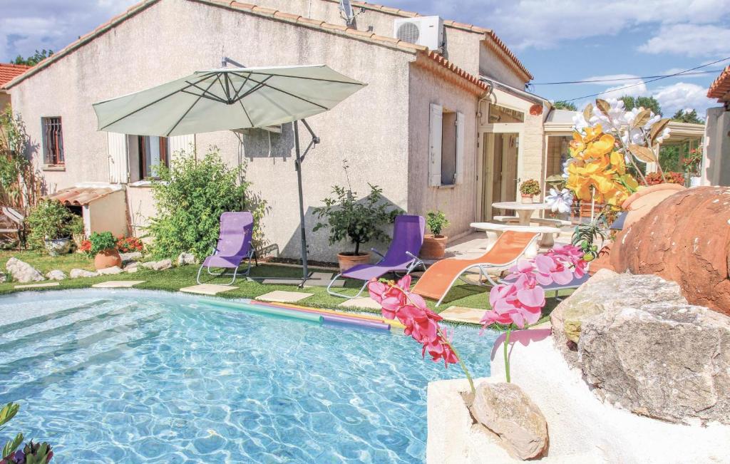 Maison de vacances Beautiful home in Avignon with 4 Bedrooms, WiFi and Outdoor swimming pool  84000 Avignon