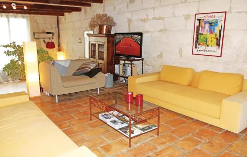 Beautiful home in Bellegarde with 2 Bedrooms and WiFi