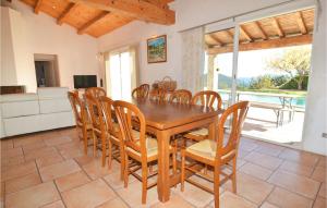 Beautiful home in Bordezac with WiFi, Private swimming pool and Outdoor swimming pool
