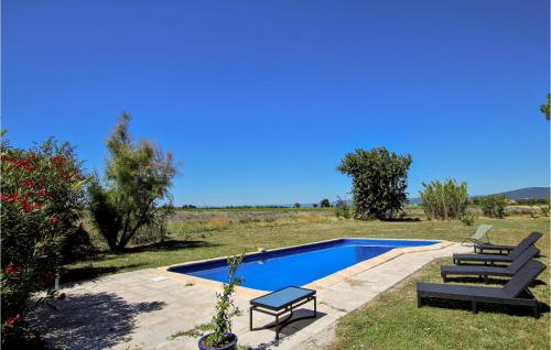 Beautiful home in Clon dAndran with Outdoor swimming pool, WiFi and Private swimming pool