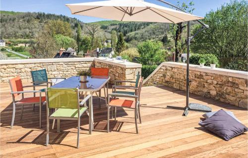 Beautiful home in Coly with 4 Bedrooms, WiFi and Outdoor swimming pool