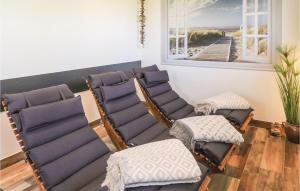 Beautiful home in Dagebll with 4 Bedrooms, Sauna and WiFi