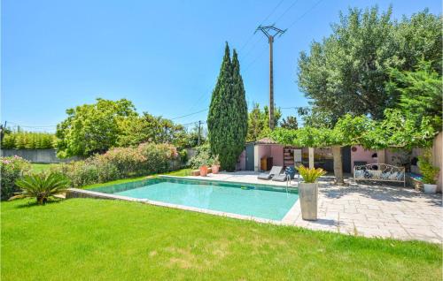 Beautiful home in Eyguieres with 4 Bedrooms, WiFi and Outdoor swimming pool