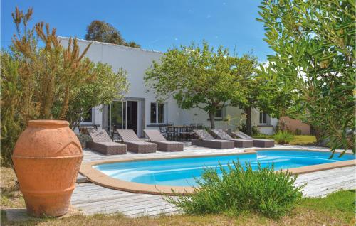 Beautiful home in Figari with 4 Bedrooms, WiFi and Private swimming pool