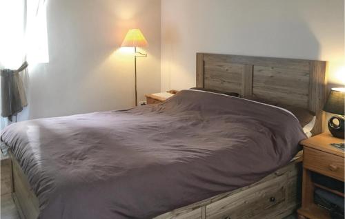 Beautiful home in Fougerolles Du Plessis with 1 Bedrooms, Jacuzzi and WiFi
