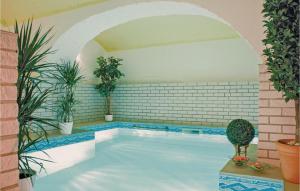 Beautiful home in Gross Markow with Sauna, WiFi and Indoor swimming pool