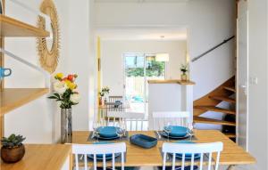 Beautiful home in Jullouville with 2 Bedrooms and WiFi