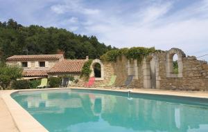 Beautiful home in LA BEGUDE DE MAZENC with 4 Bedrooms, WiFi and Outdoor swimming pool