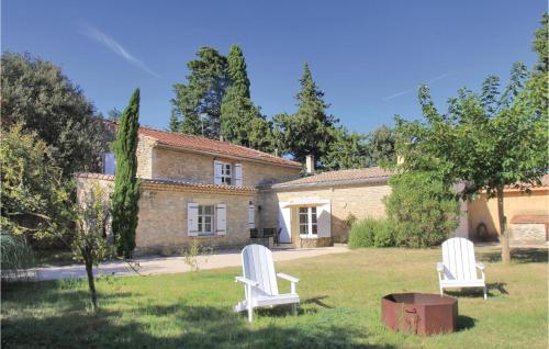Beautiful home in Montsegur sur Lauzon with 4 Bedrooms, Private swimming pool and Outdoor swimming pool