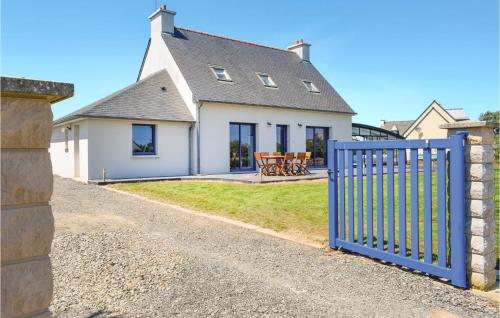 Beautiful home in Plouzec with 4 Bedrooms, WiFi and Heated swimming pool