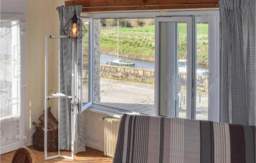 Beautiful home in Quemper Guezennec with WiFi and 1 Bedrooms