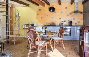 Beautiful home in Quemper Guezennec with WiFi and 1 Bedrooms