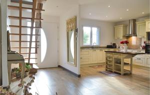 Beautiful home in Saint-Denoeux with Private swimming pool, Outdoor swimming pool and Heated swimming pool