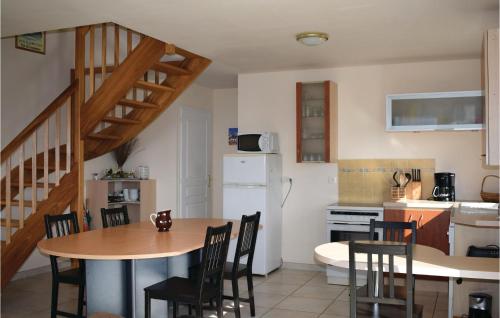 Beautiful home in Saint Michel en Greve with 3 Bedrooms and WiFi