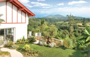 Beautiful home in Saint-Pe-sur-Nivelle with 2 Bedrooms, WiFi and Private swimming pool