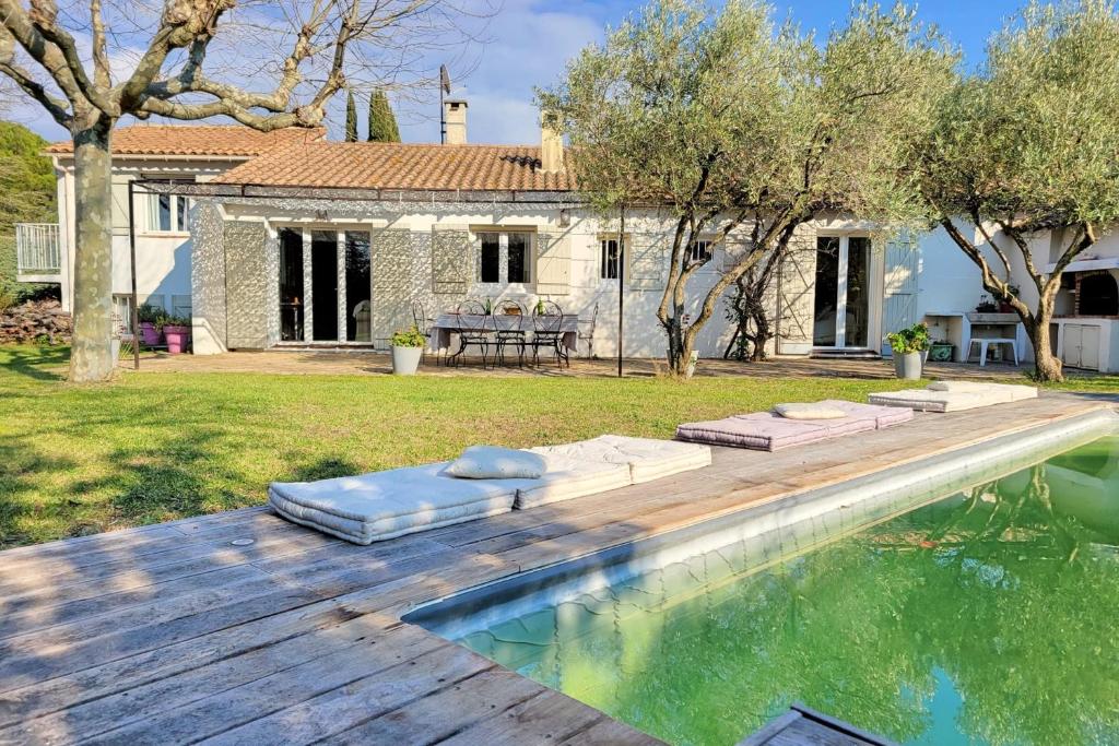 Maison de vacances Beautiful House For 8 With Garden And Pool 2 Impasse lou Quinson 83270 Saint-Cyr-sur-Mer