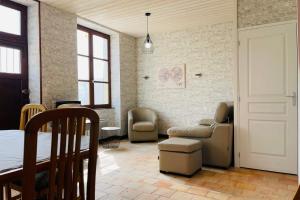 Beautiful house with a garden on a hill near Amboise