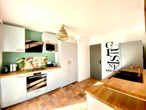 Belle de Brie I - Garten, Riesenschaukel, Parkplatz im Innenhof, hochwertige Betten und Küche