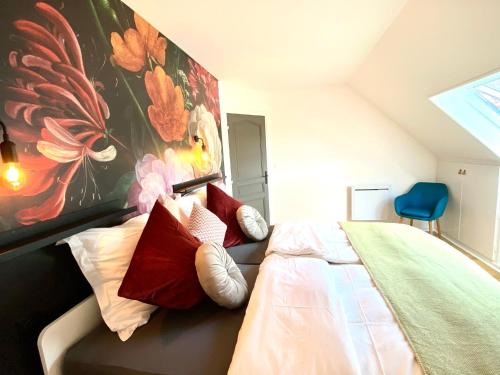 Belle de Brie I - Garten, Riesenschaukel, Parkplatz im Innenhof, hochwertige Betten und Küche