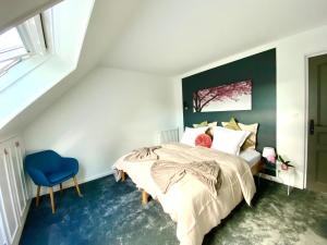 Belle de Brie I - Garten, Riesenschaukel, Parkplatz im Innenhof, hochwertige Betten und Küche