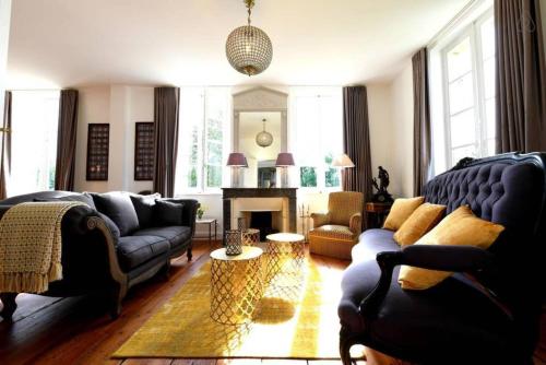 Belle maison bourgeoise de charme dans un domaine viticole