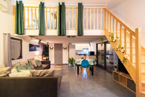 Bienêtre et détente pour cette maison avec spa au calme