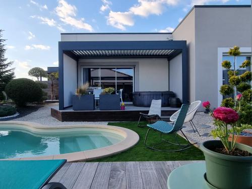 BleuNuit - Location maison de vacances avec piscine privée